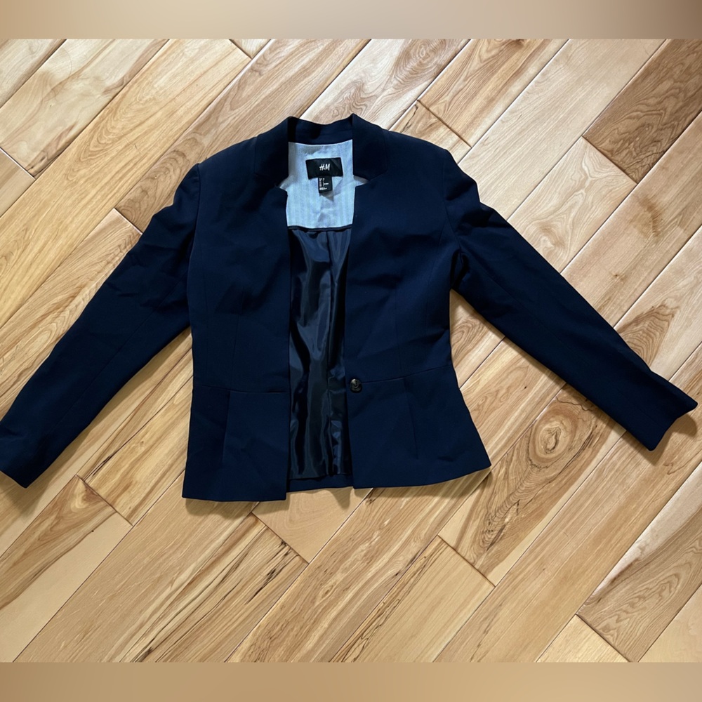 H&M Dark Blue Women's Blazer